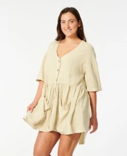 Premium Linen Blend Dress -BeachFit Store 00qwdr 0003 2
