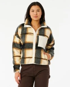 Kindred Palms Button Up Polar Fleece