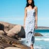 Holiday Tropics Midi Dress