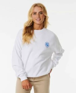 Tropicana Drop Shoulder Crew