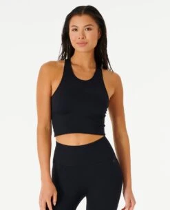 Run Swim Surf Crop Tee