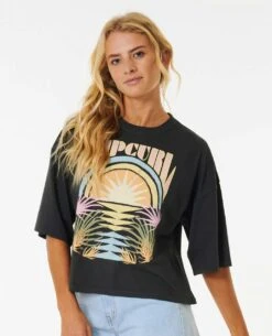 Glow Heritage Crop Tee -BeachFit Store 07ewte 8264 3