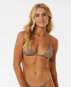 La Isla Geo Sliding Triangle Bikini Top