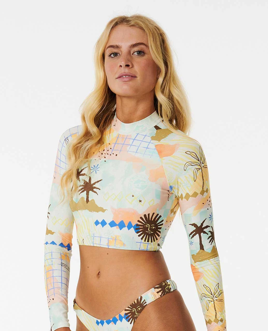 Sun Club Cropped Rash Guard 1 Sun Club Cropped Rash Guard