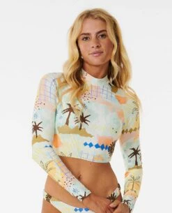 Sun Club Cropped Rash Guard 6 Sun Club Cropped Rash Guard -BeachFit Store 0a6wsw 3282 3