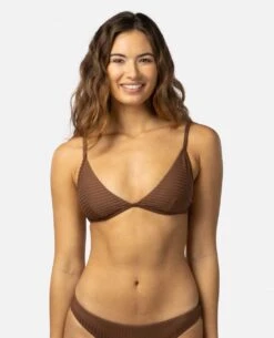 Premium Surf Fixed Triangle Bikini Top