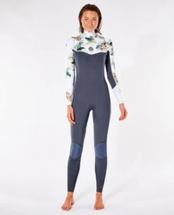WomensDawn Patrol 3/2mm Chest Zip Wetsuit Steamer