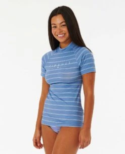 Golden Rays Short Sleeve UPF Rash Guard -BeachFit Store 131wrv 1651 2